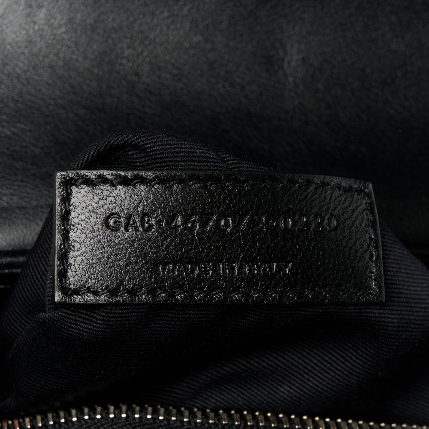 Calfskin Y Quilted Monogram Toy Loulou Crossbody Bag Black