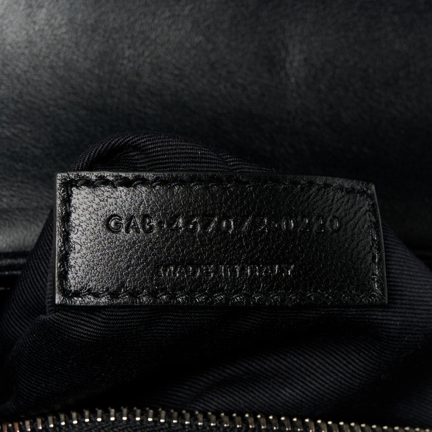 Saint Laurent Calfskin Y Quilted Monogram Toy Loulou Crossbody Bag Black 8 of 13