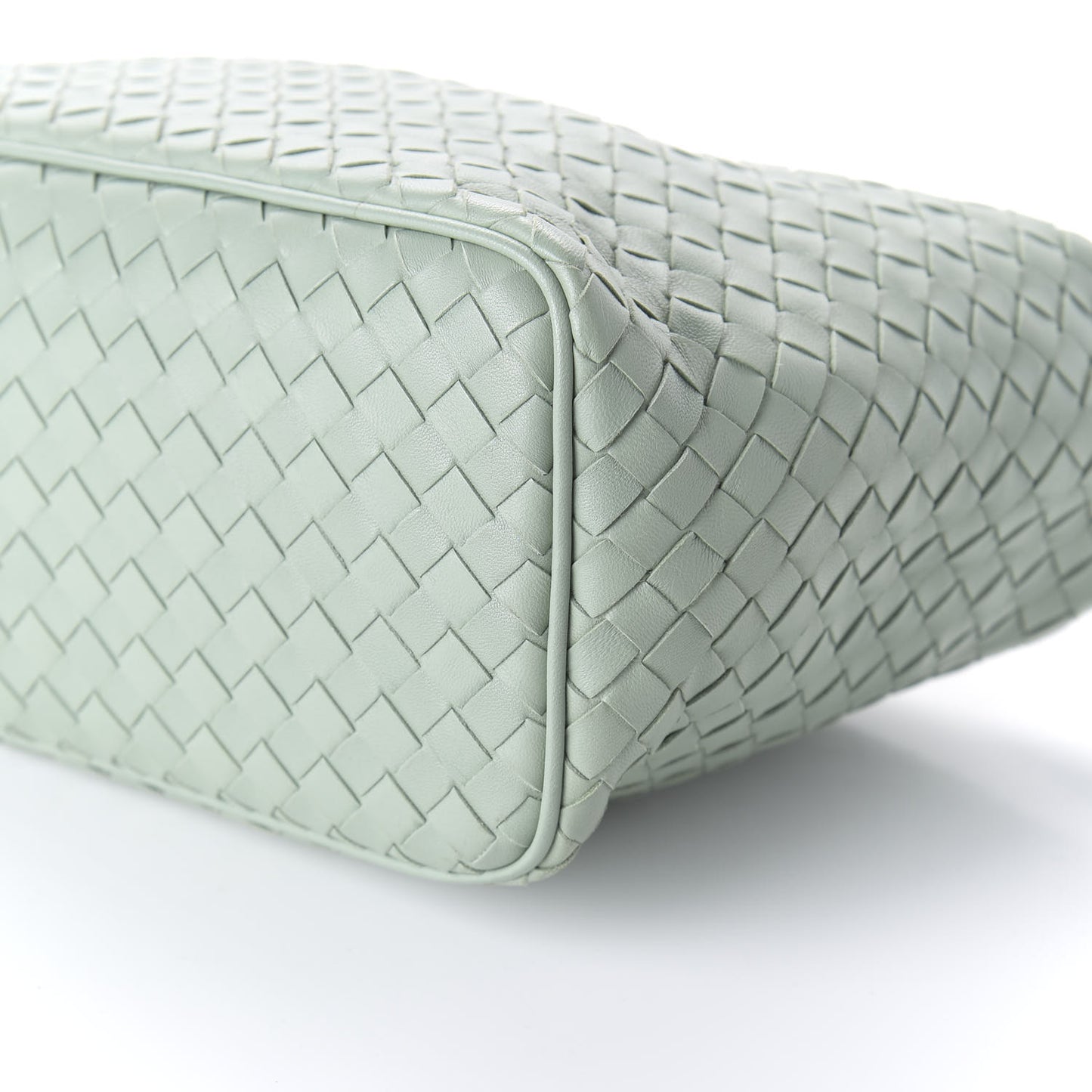 Nappa Intrecciato Ciambrino Bag New Sage
