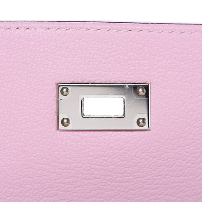 Hermes Swift Ghillies Kelly Longue Wallet Rose Sakura 14 of 21