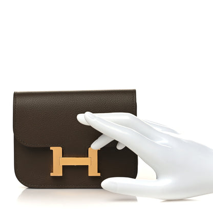 Hermes Evercolor Verso Constance Slim Wallet Toundra Beton 3 of 9