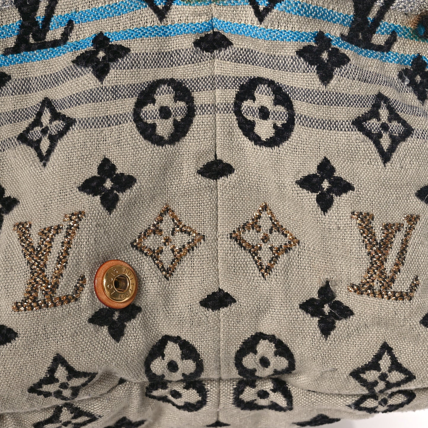 Monogram Cheche Tuareg Blue