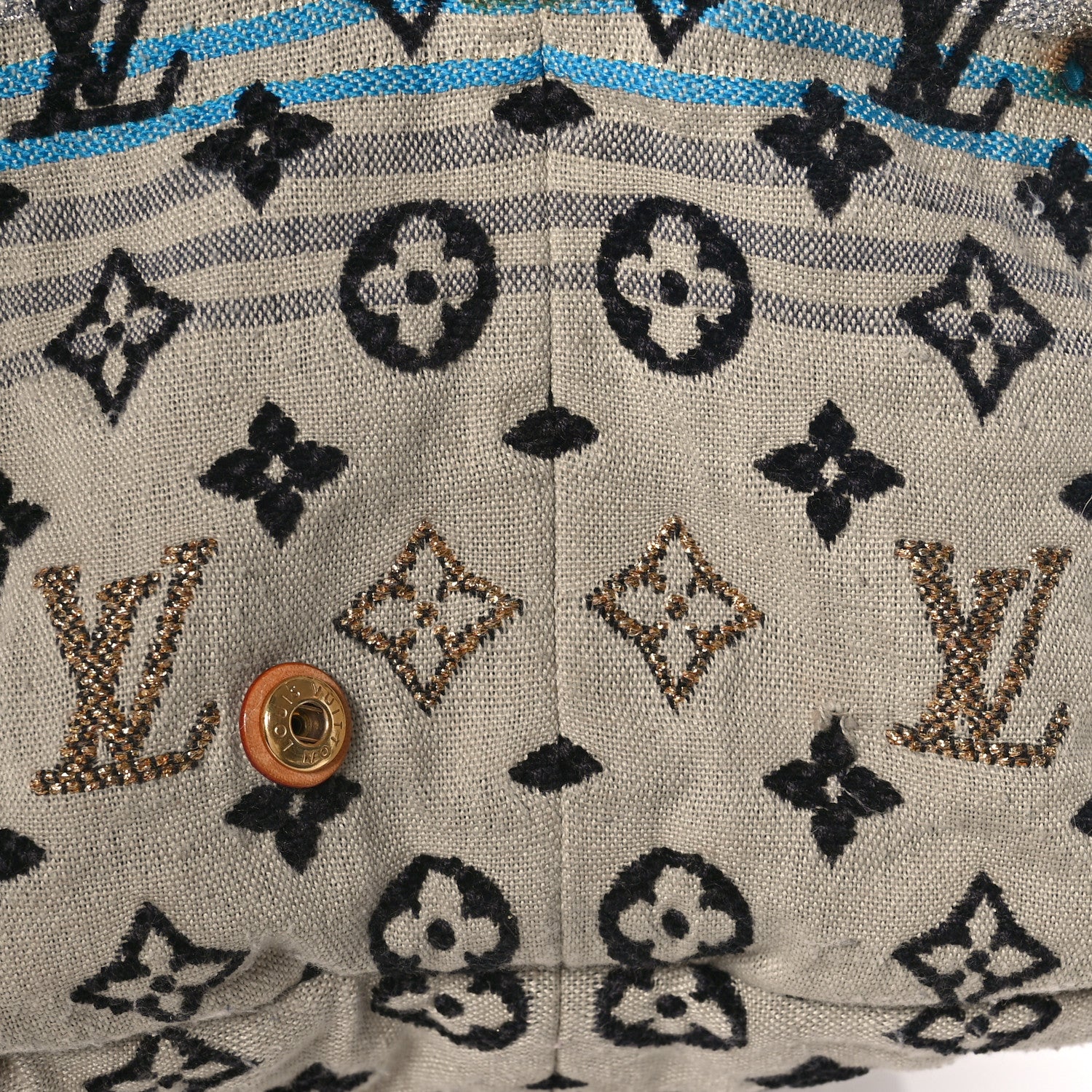 Louis Vuitton Monogram Cheche Tuareg Blue 11 of 15