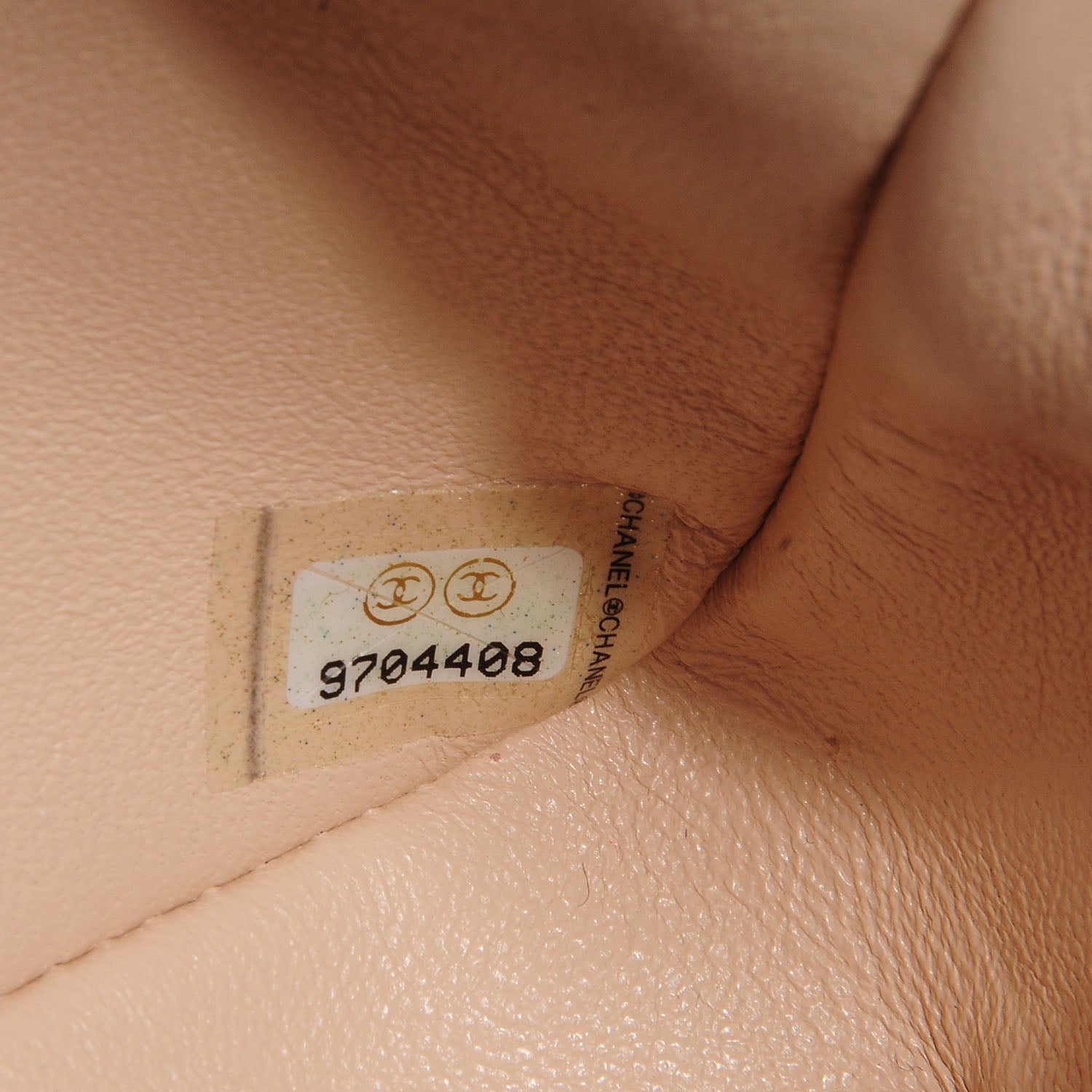 Chanel Caviar East West Flap Beige Clair 9 of 9