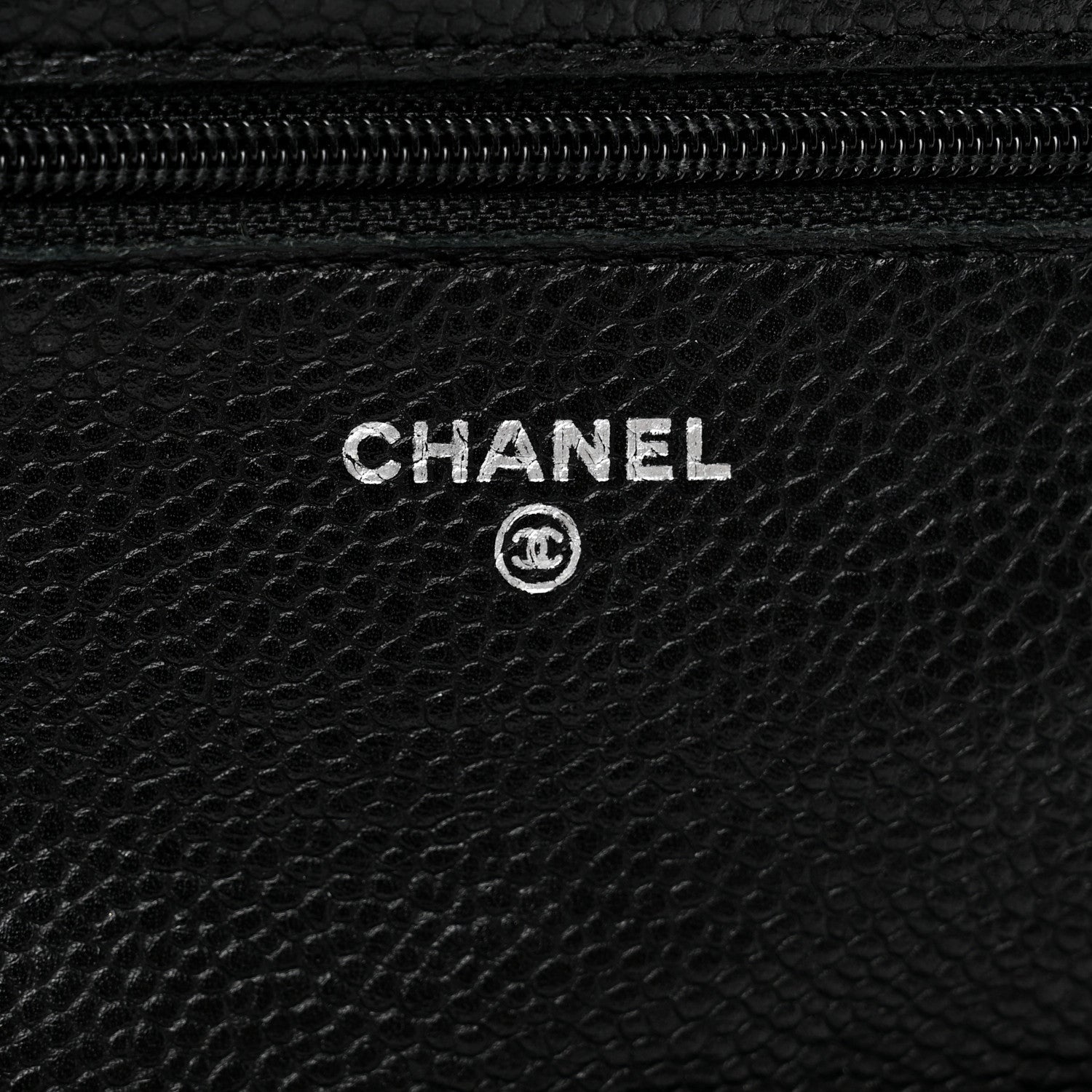 Chanel Caviar Quilted Wallet on Chain WOC Black 5 of 8