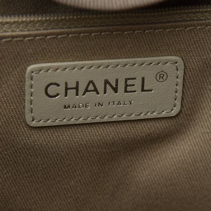 Chanel Canvas Large Deauville Tote Taupe 10 of 10