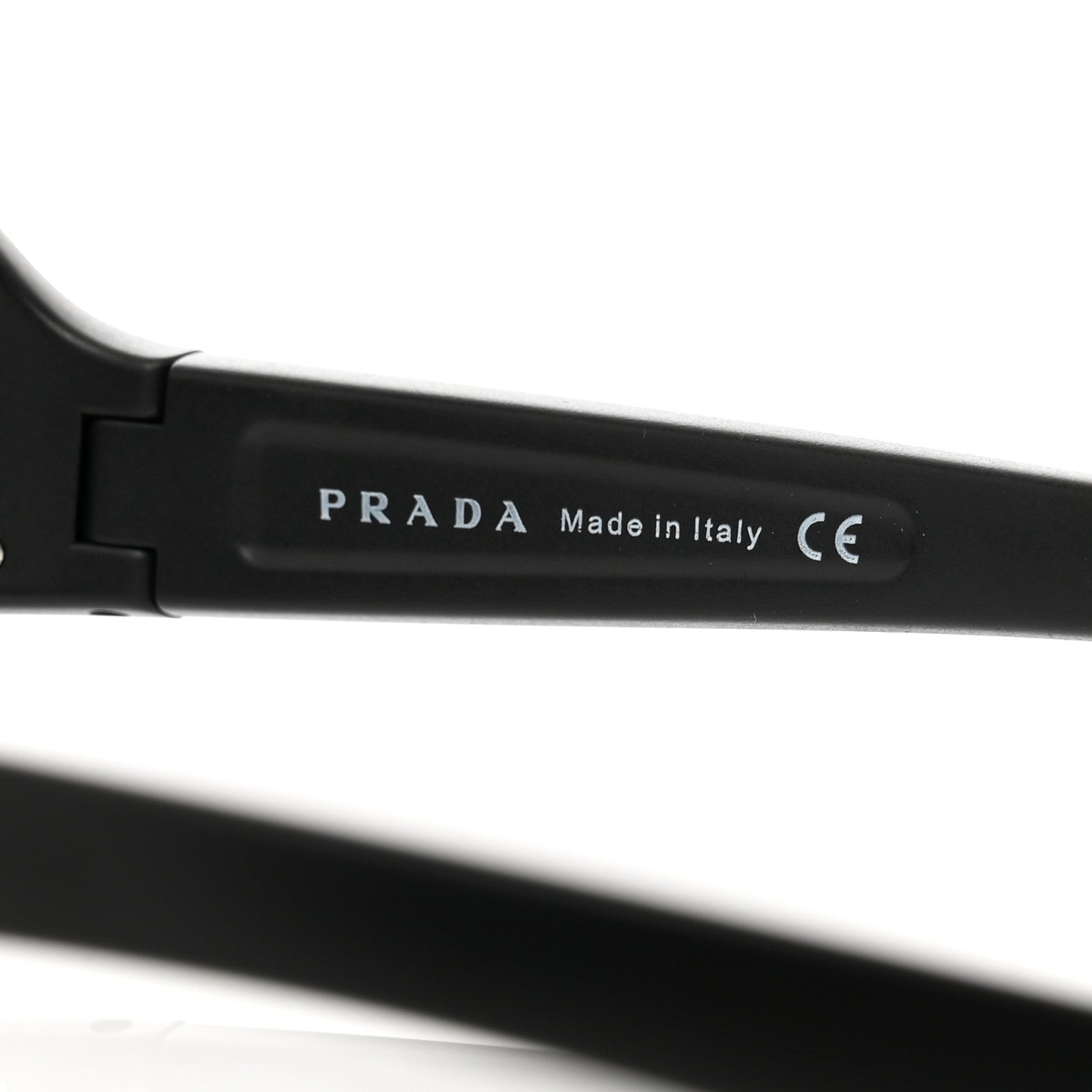 Prada Metal Rubber Linea Rossa Sport Sunglasses SPS 03G Black 5 of 5