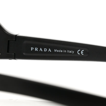 Prada Metal Rubber Linea Rossa Sport Sunglasses SPS 03G Black 5 of 5