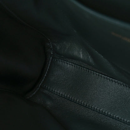 Saint Laurent Smooth Calfskin Suede Medium Reversible Monogram Kate Satchel Dark Forest 12 of 12