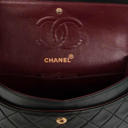 Chanel Lambskin Quilted Small Double Flap Black 5 of 8