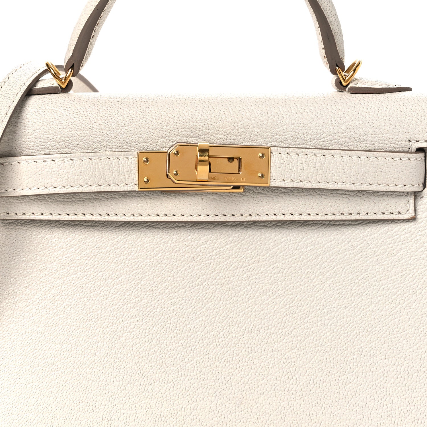 Hermes Chevre Mysore Mini Kelly Sellier 20 Mushroom 8 of 13