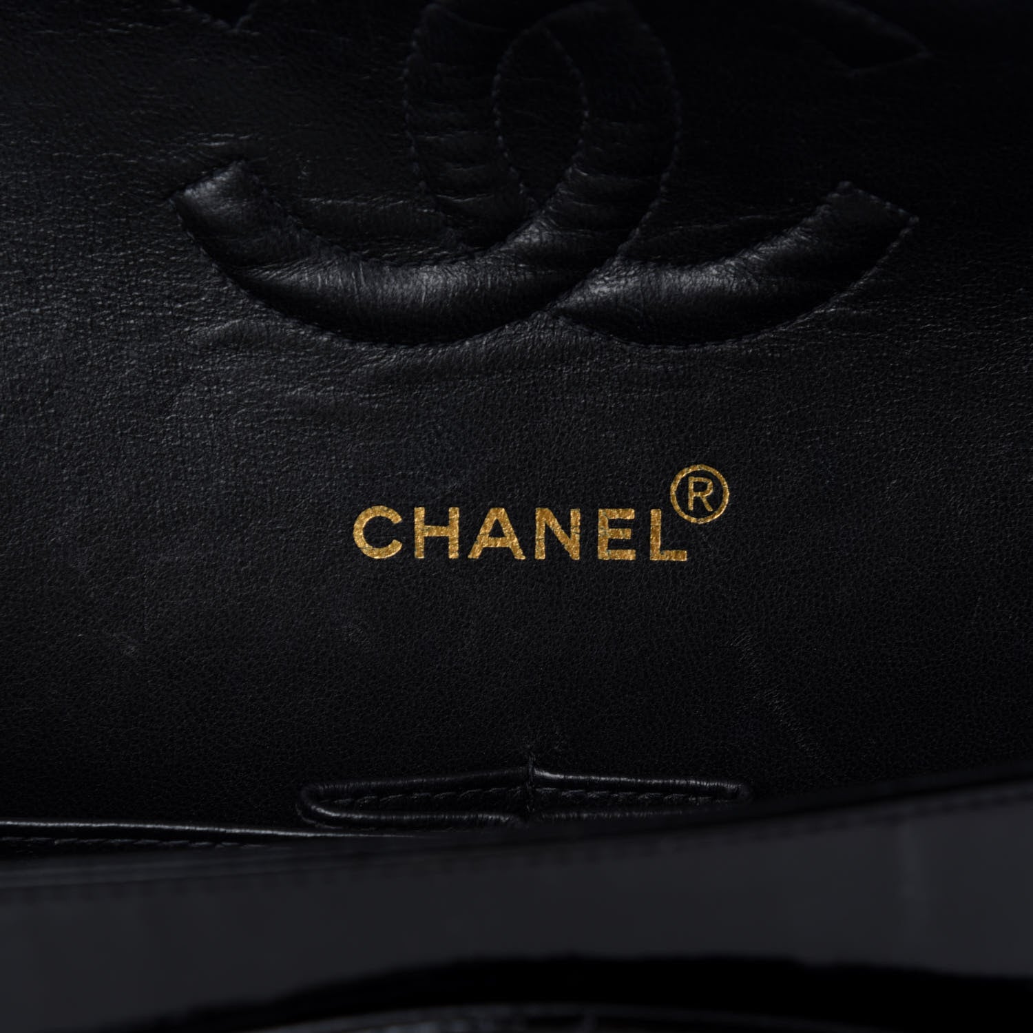 Chanel Patent Quilted Medium Double Flap Black 15 of 18