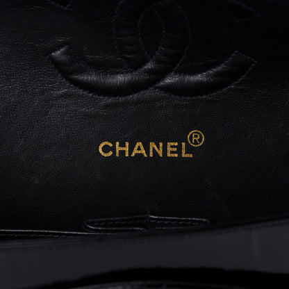Chanel Patent Quilted Medium Double Flap Black 15 of 18