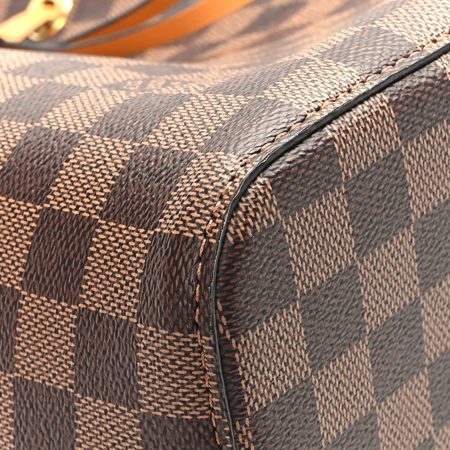 Damier Ebene Neonoe MM Safran