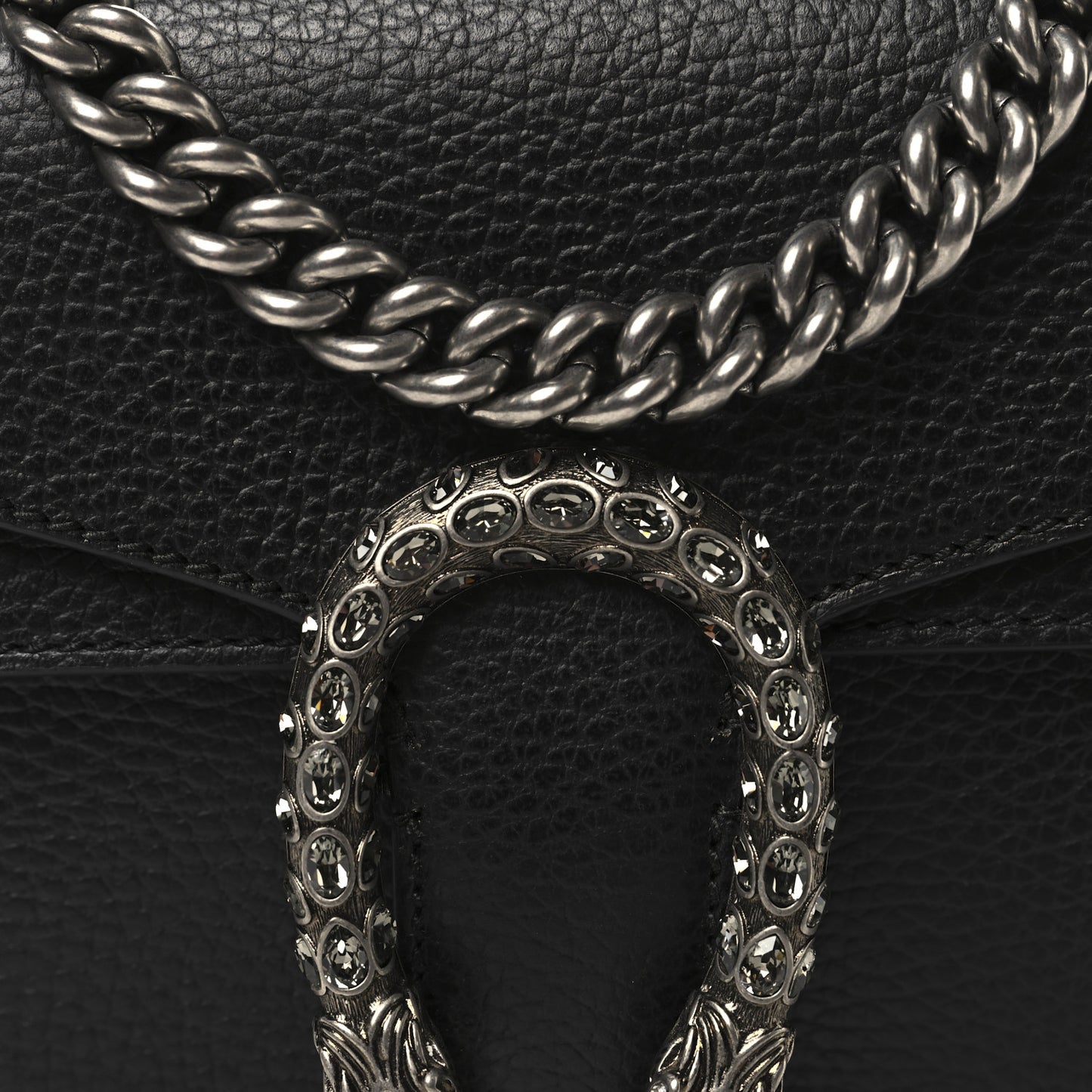 Calfskin Mini Dionysus Shoulder Bag Black