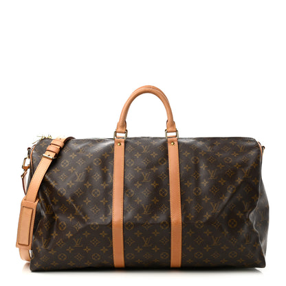 Louis Vuitton Monogram Keepall Bandouliere 55 1 of 30