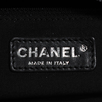 Chanel Coated Canvas Unlimited Clutch Dark Silver 6 of 8