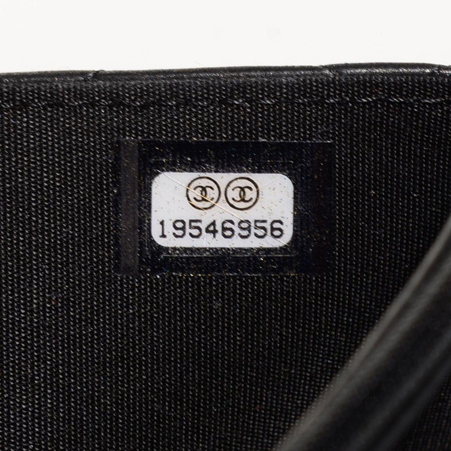 Calfskin Quilted Boy Wallet On Chain WOC So Black
