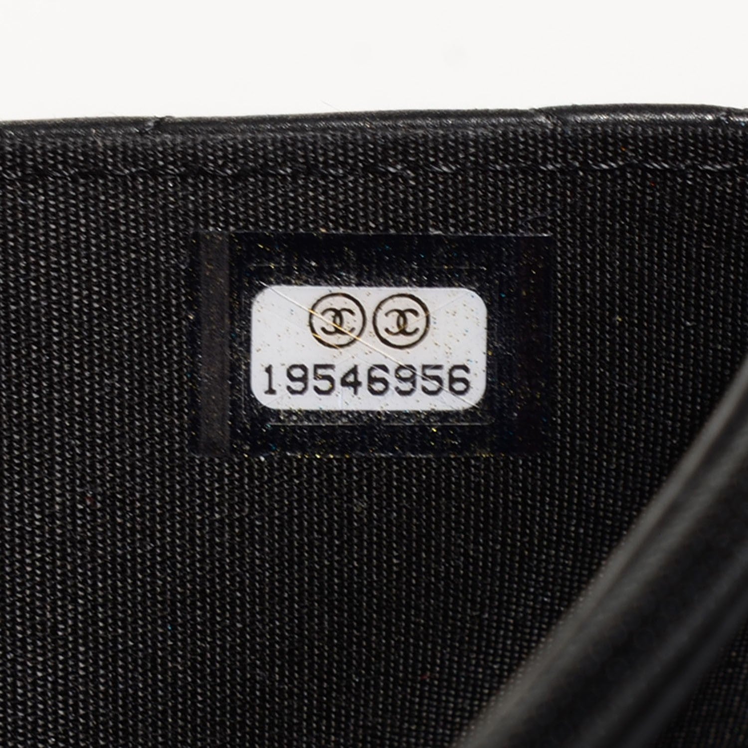 Chanel Calfskin Quilted Boy Wallet On Chain WOC So Black 8 of 8