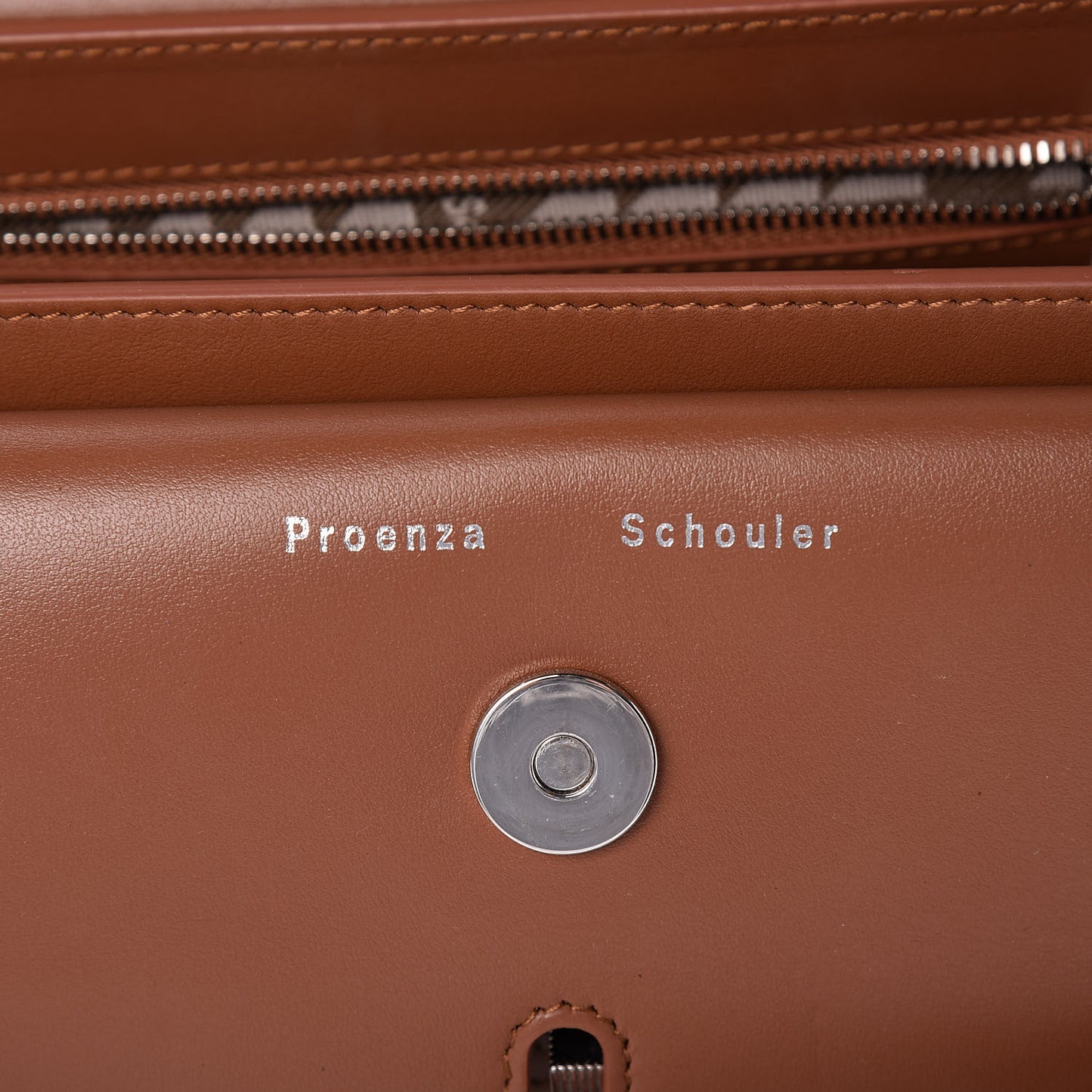 Smooth Calfskin Mini PS11 Classic Shoulder Bag Caramel