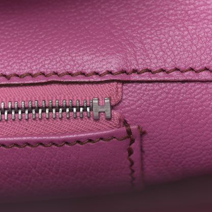 Hermes Ostrich Birkin 35 Fuchsia 19 of 36