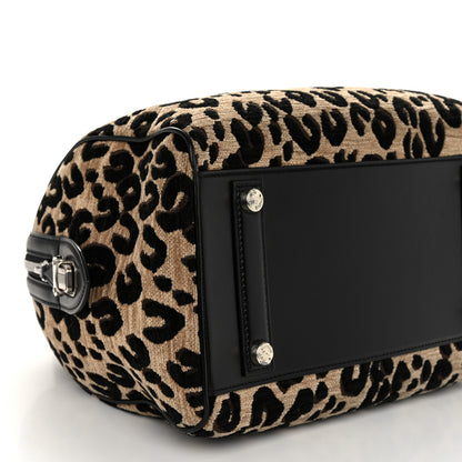Louis Vuitton Jacquard Velvet Leopard Print Stephen Sprouse Speedy 7 of 9