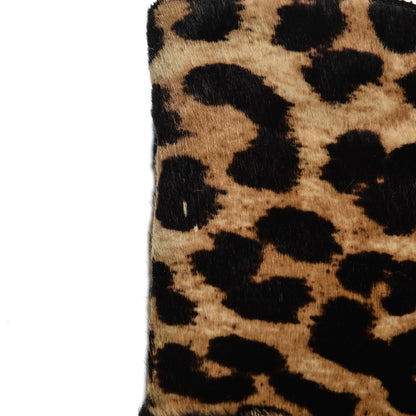 Christian Louboutin Pony Hair Ishtar Botta 120 Ruched Knee Boots 36.5 Leopard 9 of 9