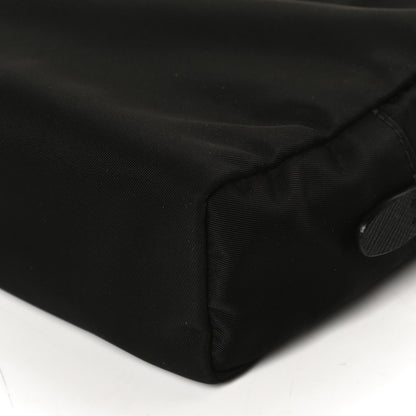 Prada Tessuto Nylon Saffiano Wristlet Black 12 of 14