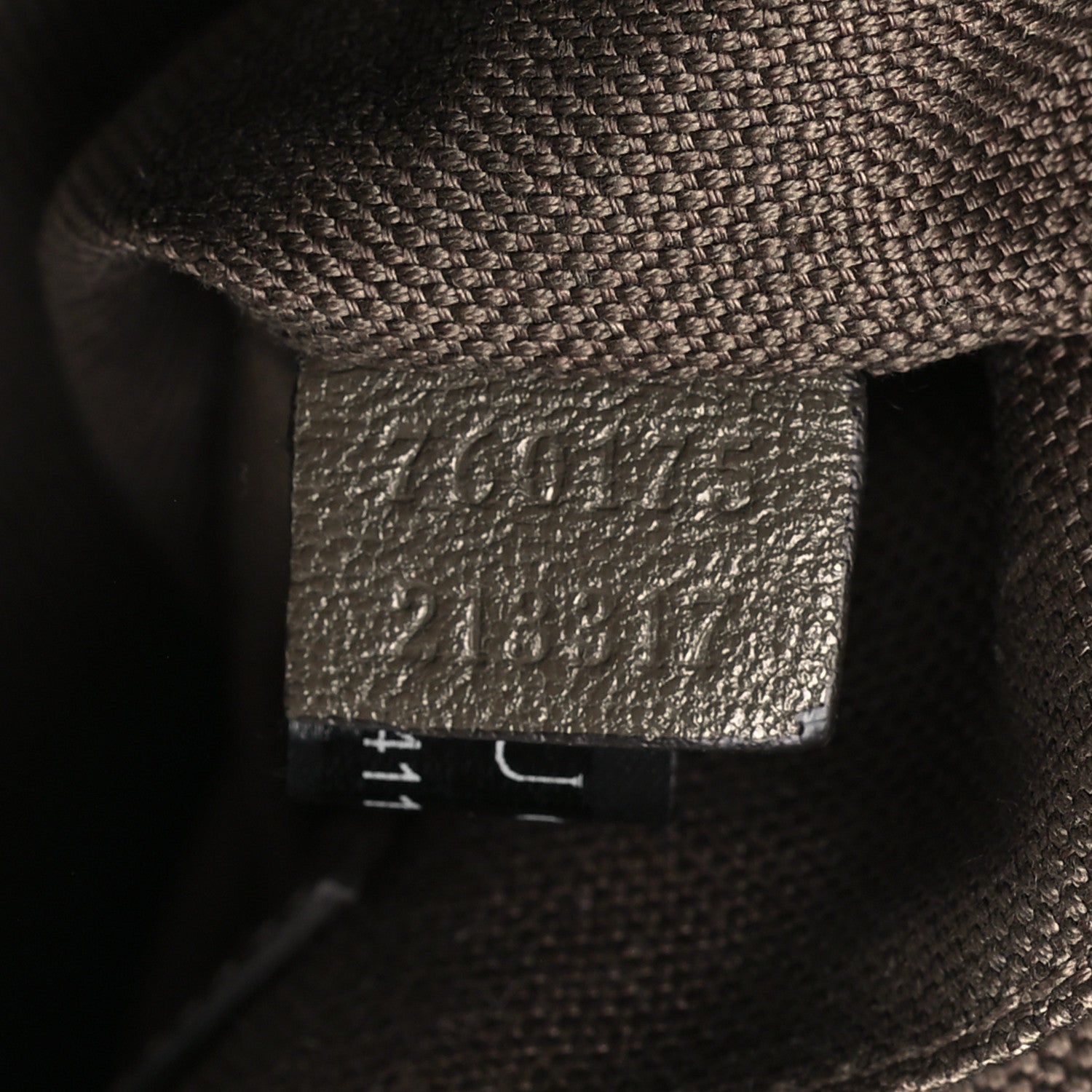 Gucci Sakai Be Green Calfskin Diagonal Stitched Mini Blondie Shoulder Bag Craclet Brown 7 of 10