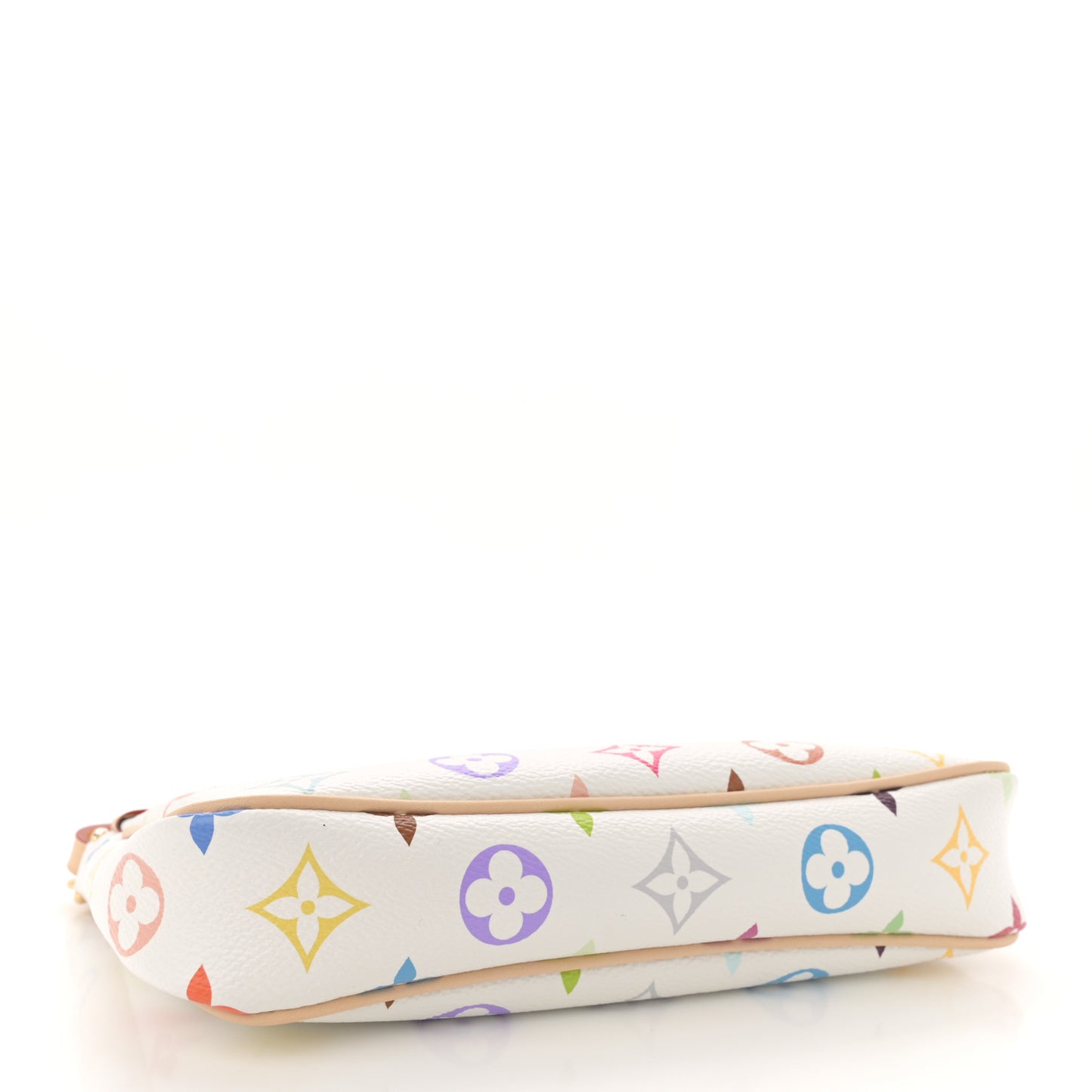 LV X TM Monogram Multicolor Pochette Accessories White