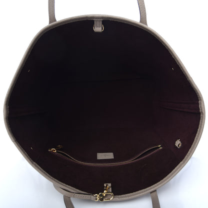 Louis Vuitton Empreinte Monogram Giant Neverfull MM Tourterelle 5 of 9