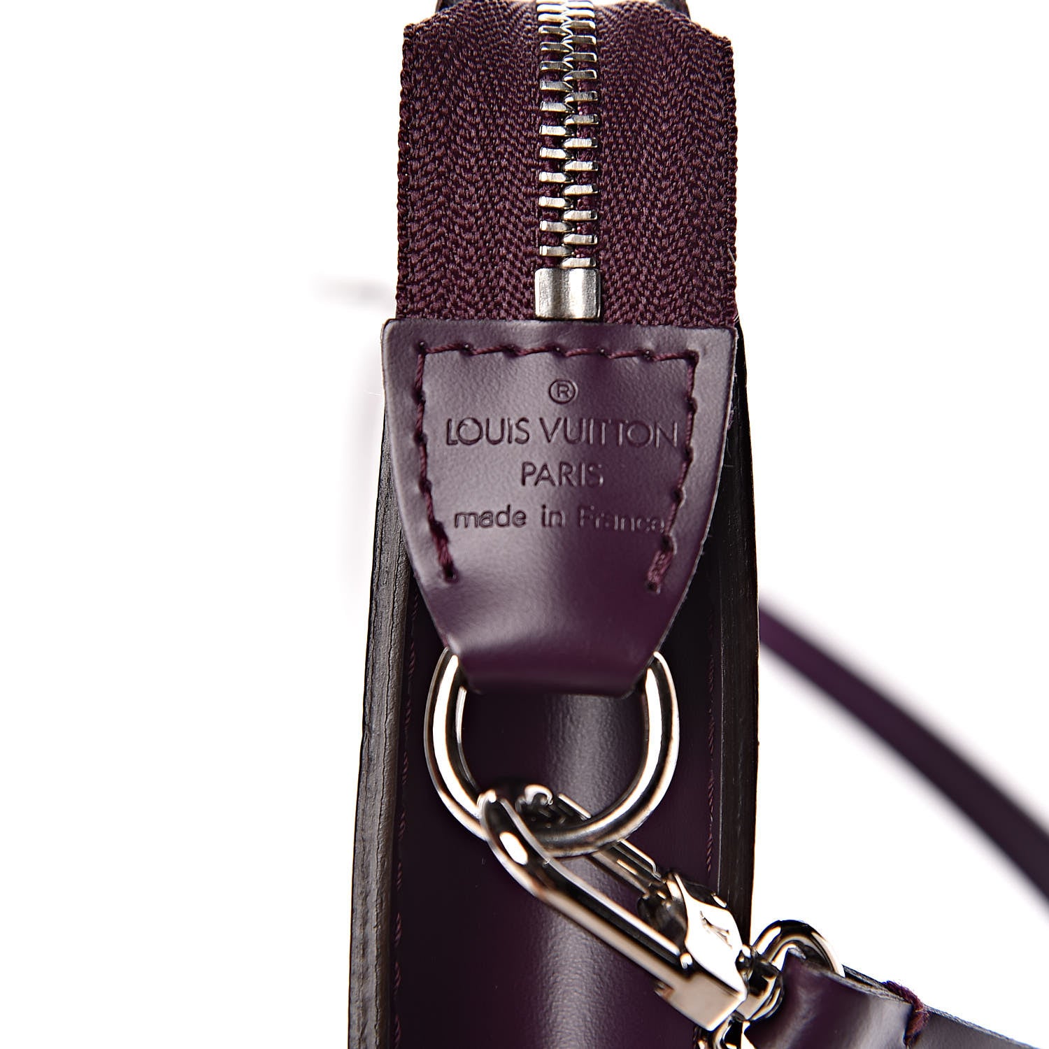 Louis Vuitton Epi Pochette Accessories 24 Cassis 6 of 7
