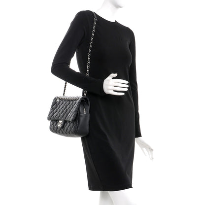 Chanel Caviar Quilted Jumbo Easy Flap Black 2 of 9