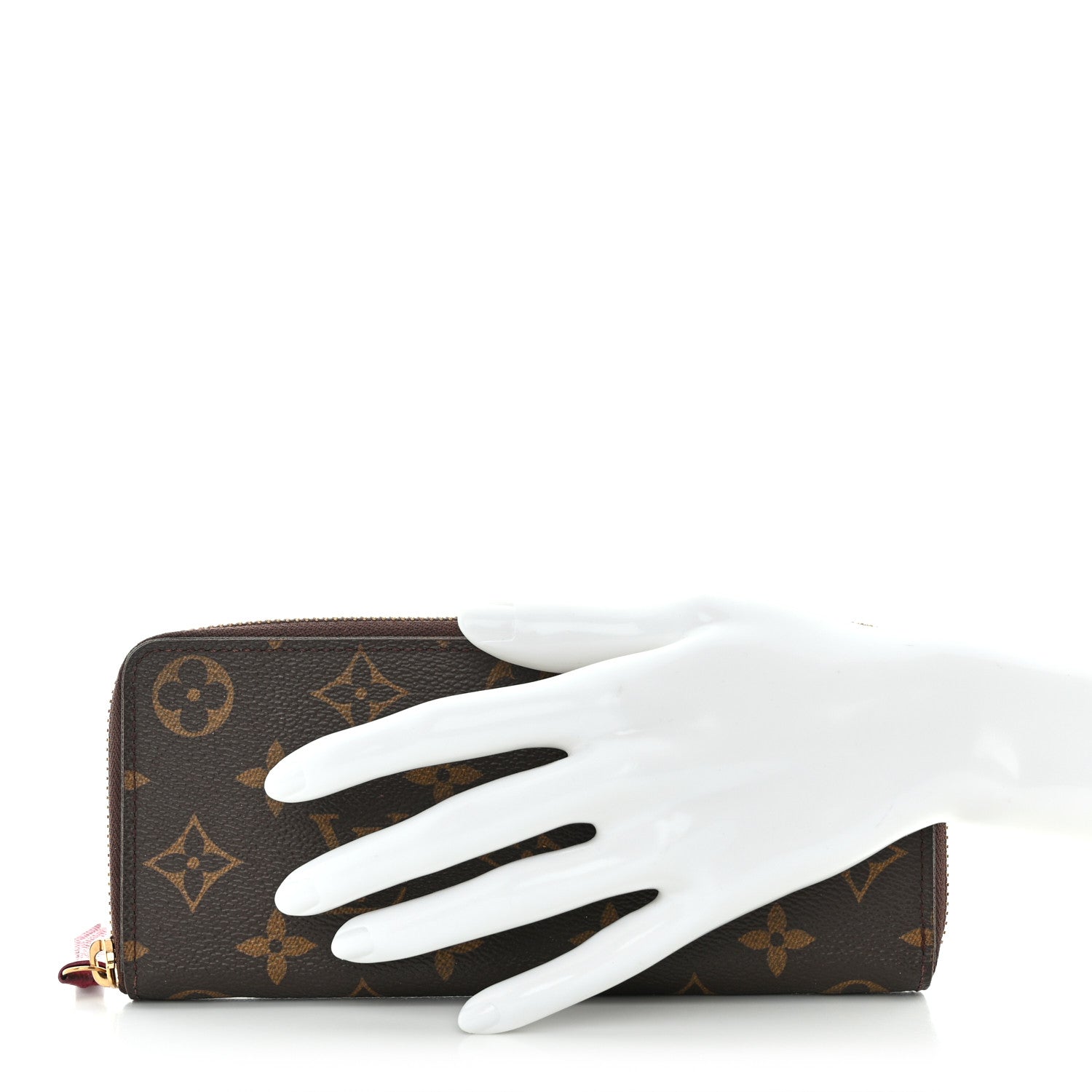Louis Vuitton Monogram Clemence Wallet Fuchsia 2 of 9