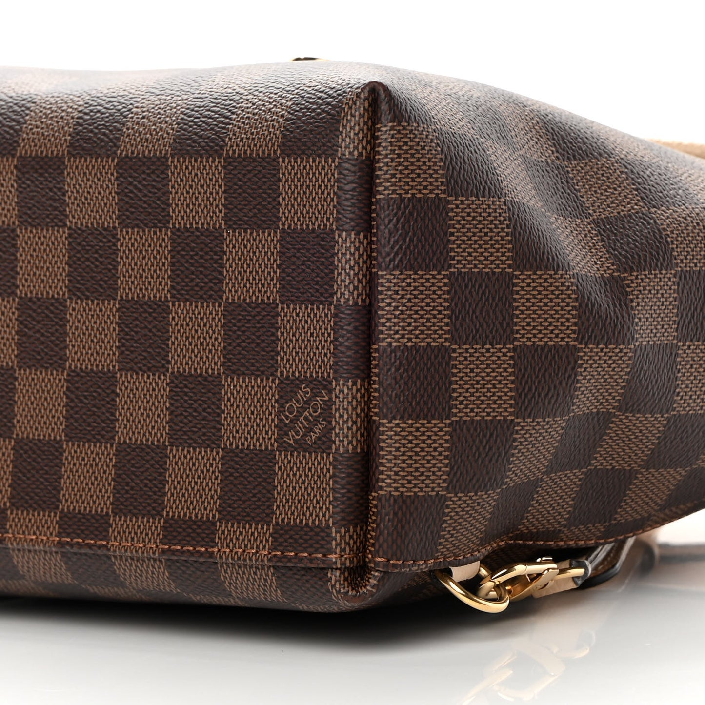 Damier Ebene Clapton Backpack Creme