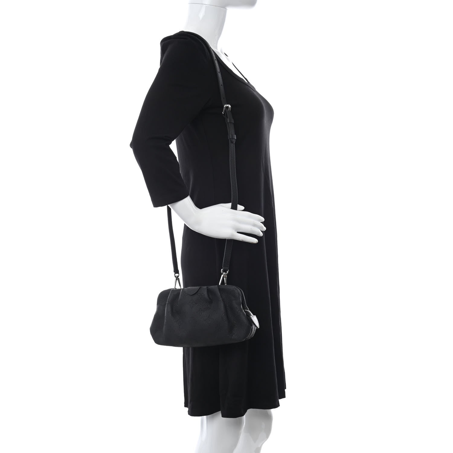 Louis Vuitton Mahina Scala Mini Pouch Black 2 of 10