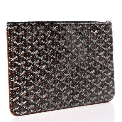 Goyard Goyardine Senat Pochette MM Black 3 of 9