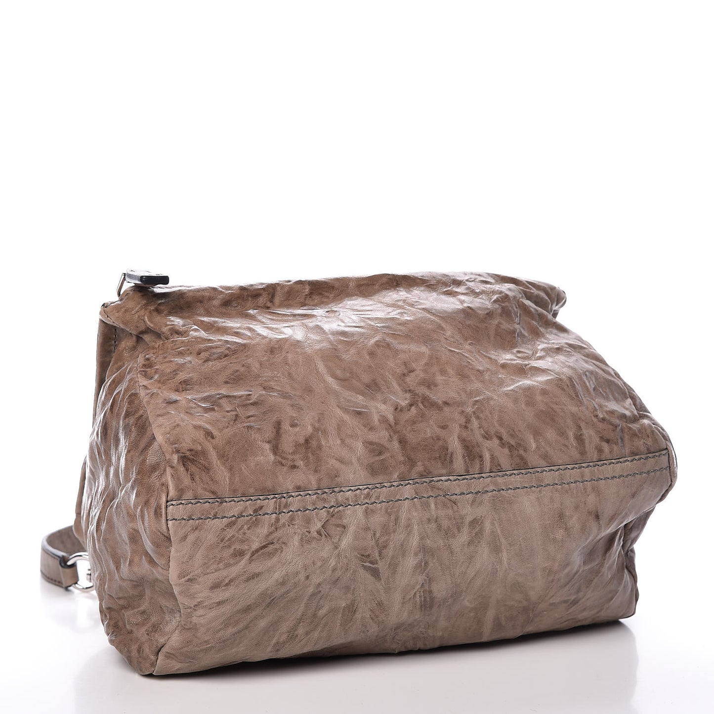 Tumbled Sheepskin Small Pandora Charcoal