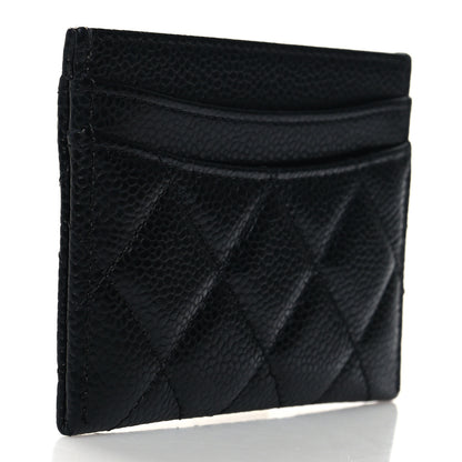 Chanel Caviar Quilted Card Holder Black 3 of 10