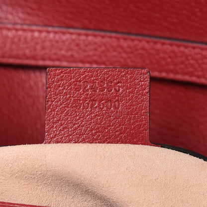 Gucci GG Supreme Monogram Medium Queen Margaret Shoulder Bag Red 6 of 7