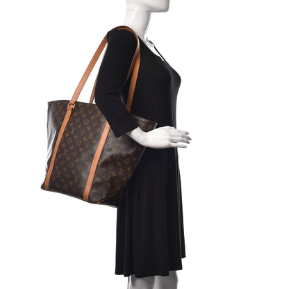 Louis Vuitton Monogram Sac Shopping Tote 2 of 13