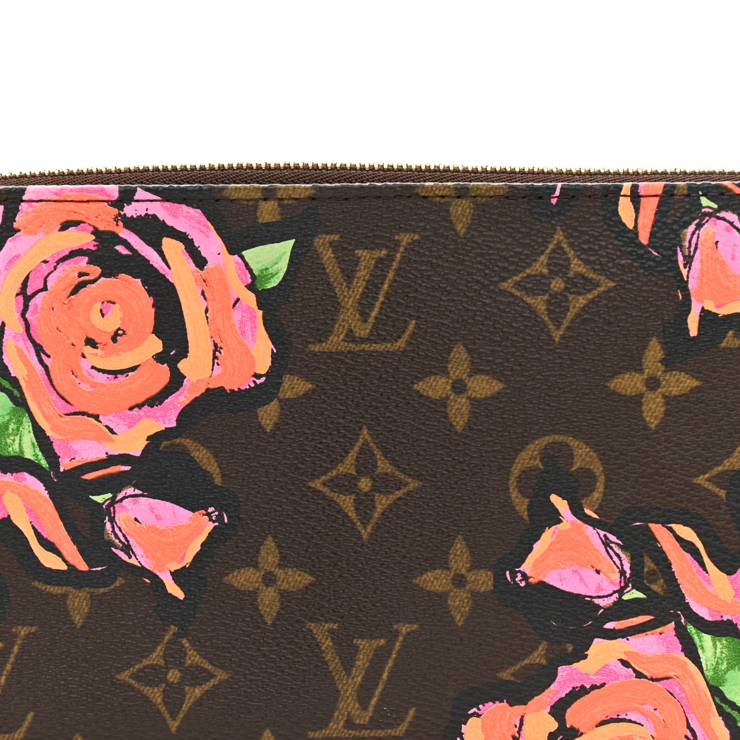 Louis Vuitton Monogram Roses Pochette Accessories 8 of 11