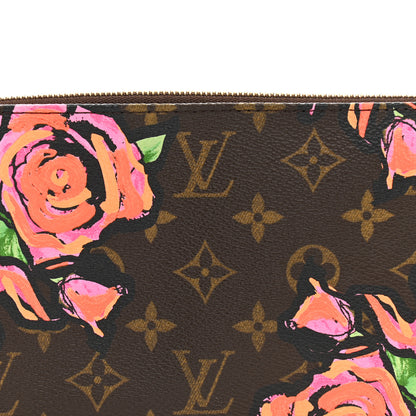 Louis Vuitton Monogram Roses Pochette Accessories 8 of 11
