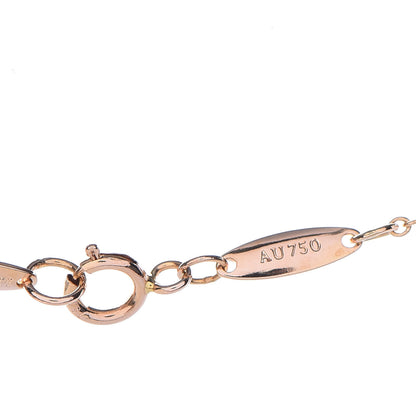 Tiffany 18K Rose Gold Diamond .05ct Elsa Peretti Diamonds by the Yard Pendant Necklace 7 of 9