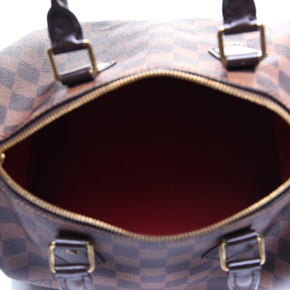 Louis Vuitton Damier Ebene Speedy Bandouliere 25 5 of 10