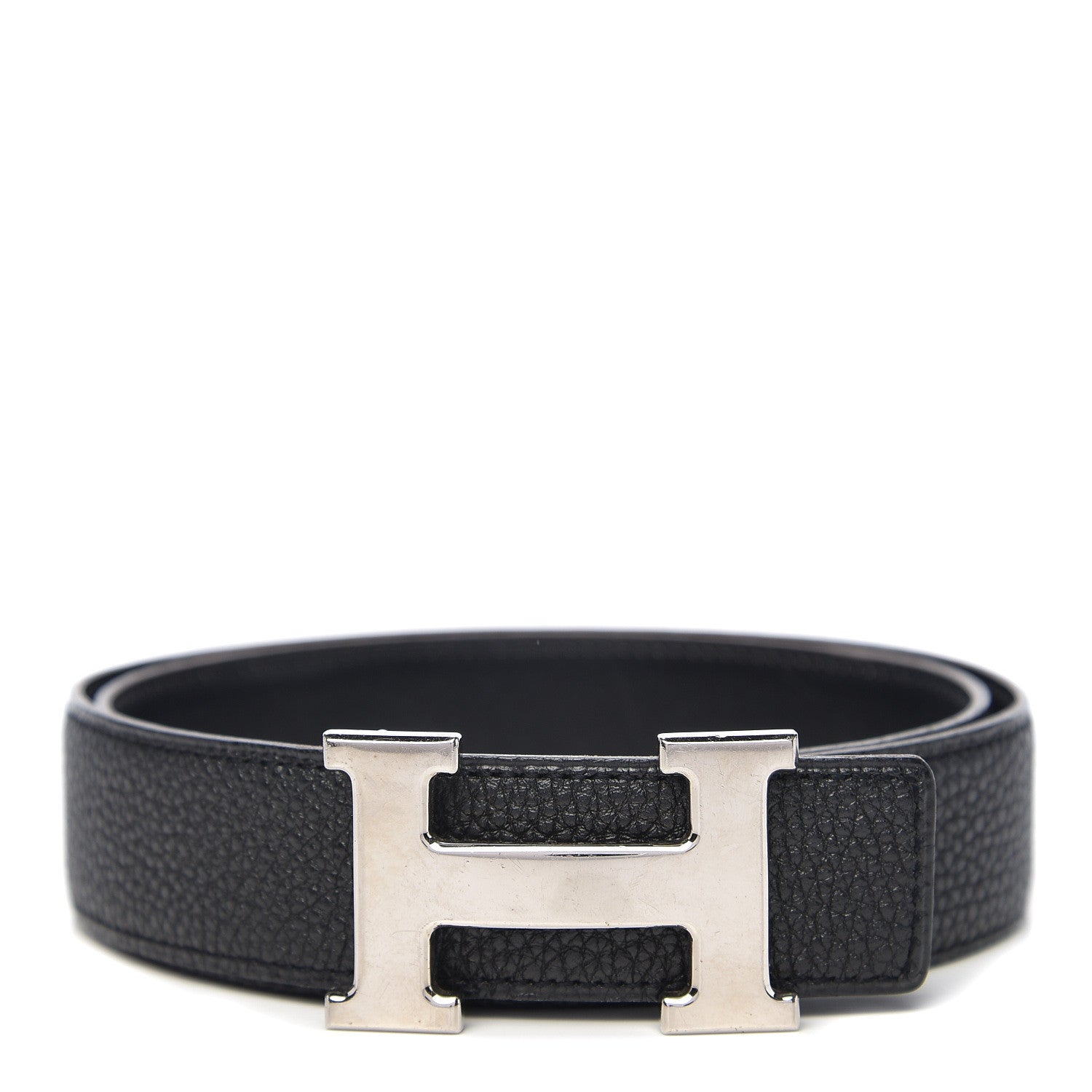 Hermes Box Togo 32mm H Belt 80 Black 1 of 7