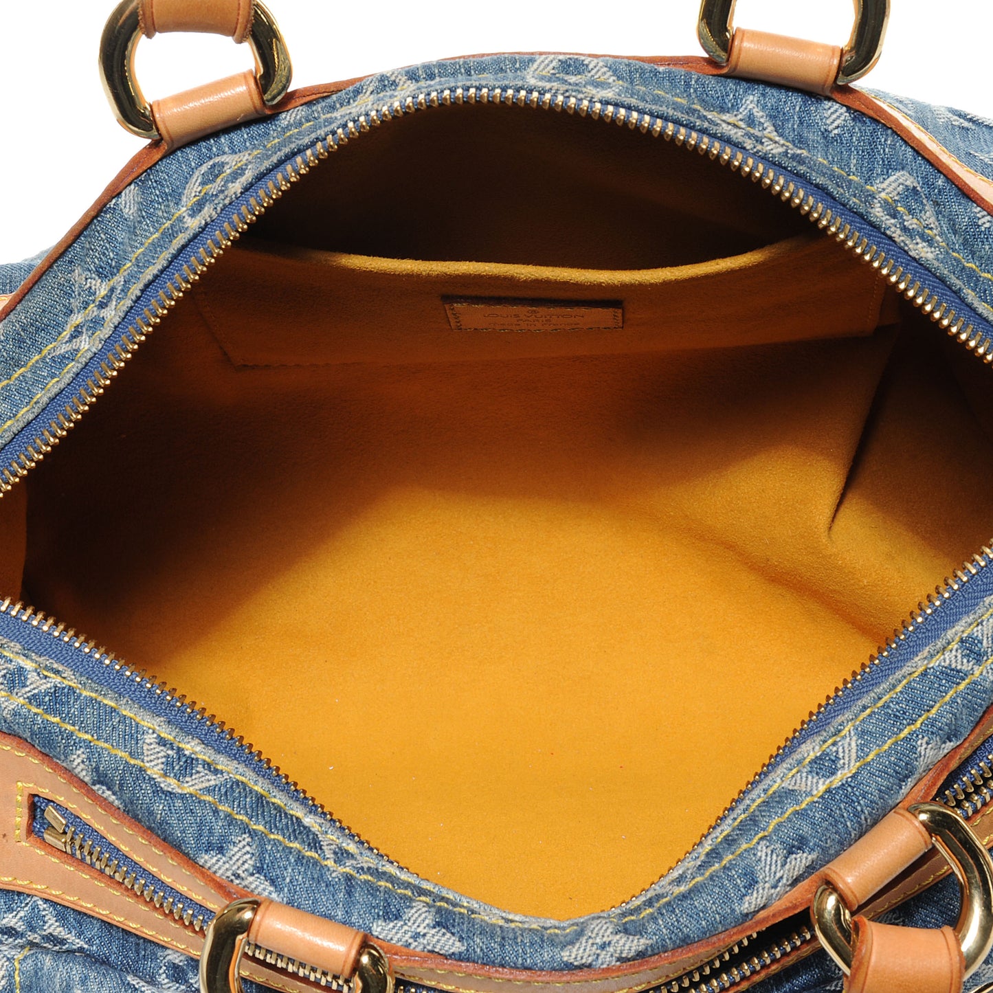 Monogram Denim Neo Speedy Blue