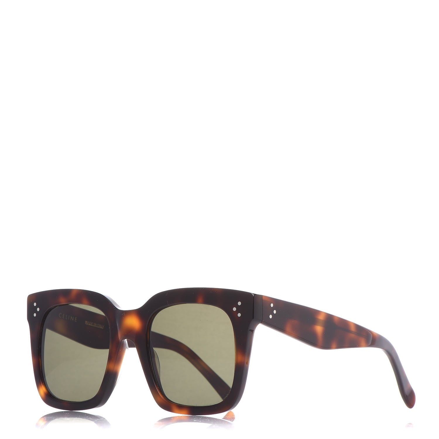 Celine Tilda Sunglasses CL 41076/S Tortoise 1 of 7
