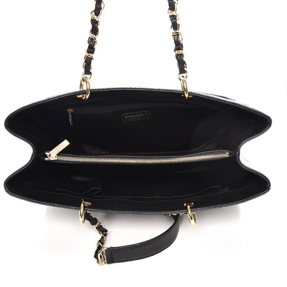 Chanel Caviar Quilted XL Grand Shopping Tote GST Black 5 of 11