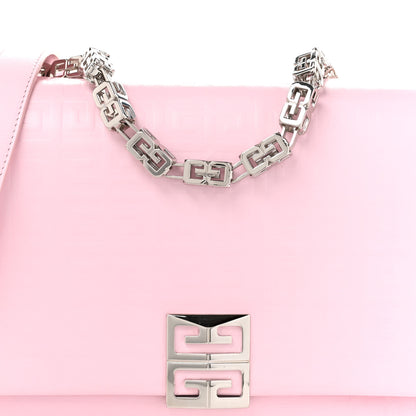 Givenchy Soft Calfskin 4G Embossed Medium Shoulder Bag Pale Pink 8 of 11